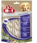 8in1 Delights Beef Twisted Sticks | 35 St&uuml;ck f&uuml;r Hunde