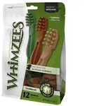Whimzees Zahnb&uuml;rste Gr&ouml;&szlig;e M | 360g Hundekausnack vegetarisch