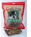 Trockenfleisch Classic Dog Rinderlunge 1kg Hundesnack, Trainingssnack