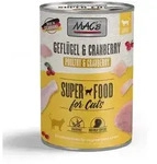 MACs Cat Gefl&uuml;gel & Cranberry | 6x 400g Katzenfutter nass