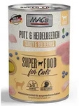 MACs Cat Pute & Rind und Heidelbeeren | 6x 400g Katzenfutter nass