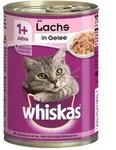 Whiskas Gelee mit Lachs | 12x 400g Katzenfutter nass