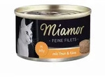 Miamor Filets Thunfisch & K&auml;se | 24x100g Katzenfutter