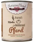 Herzenshund Pferd mit Bio-K&uuml;rbis | 6x800g