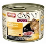 Animonda Cat Carny Adult Rind,Huhn,Entenherz | 6x400g