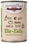 Herzenshund Bio-Ente mit Bio-Gem&uuml;se | 12x 400g Hundenassfutter