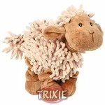 TRIXIE Schaf aus Pl&uuml;sch | 21cm Hundespielzeug