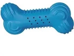 Trixie Naturgummi K&uuml;hl-Knochen blau | 11 cm Hundespielzeug