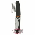 Trixie Fell Entfilzer, gebogene Zinken | 18 cm Hundepflege