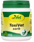 cdVet ToxiVet sorb | 150g Erg&auml;nzungsfuttermittel f&uuml;r Hunde und Katzen