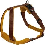 Hunter Geschirr Neopren Braun/Caramel L | 60-76cmx20mm Hundegeschirr