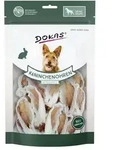 Dokas Kaninchenohren mit Fell getrocknet | 7x 100g Hundesnack