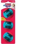 KONG Squeezz 3er Action Ball rot | Gr. M Durchmesser 6cm