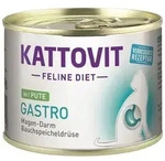 Kattovit Feline Diet Gastro Pute | 12 x 185g Katzenfutter