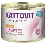 Kattovit Feline Diet Diabetes/Gewicht Huhn | 12 x 185g Katzenfutter