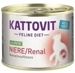 Kattovit Feline Diet Niere/Renal Pute | 12 x 185g Katzenfutter