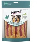 Dokas Hunde Snack H&uuml;hnerbrustf. m. Ente | 8x 220 g Hundesnack