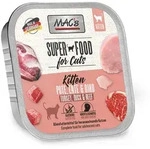 MACs Cat Kitten Pute, Ente & Rind | 16x 100g Katzenfutter