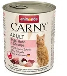 Animonda Cat Carny Adult Pute, Huhn & Shrimps | 6x 800g Katzenfutter