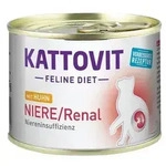 Kattovit Dose Feline Diet Niere/Renal Huhn | 12 x 185g Katzenfutter