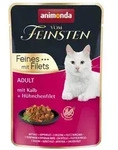 Animonda vom Feinsten Adult Kalb & H&uuml;hnchenfilet | 18x 85g