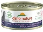 Almo Nature Adult Natural Thunfisch, Huhn und Schinken | 24x 70g