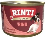 Rinti Gold Rindst&uuml;ckchen | 12x 185g Hundefutter kleine Rassen