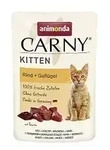 Animonda Cat Carny Kitten Rind und Gefl&uuml;gel | 12 x 85g Katzenfutter