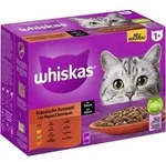 Whiskas Multipack 1+ Klassische Auswahl in Sauce | 48x 85g