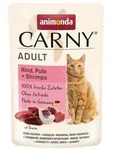 Animonda Cat Carny Adult Rind, Pute + Shrimps | 12x 85g Katzenfutter