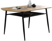 SalesFever Esstisch Natur/Schwarz 396209