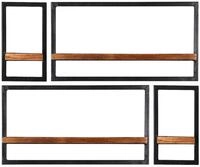SIT-M&ouml;bel PANAMA Wandregal-Set, 4-teilig 09200-10