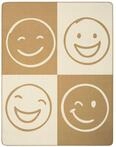 Biederlack Wohndecke Cotton Home Emoji 824622