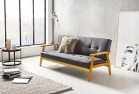 SalesFever Schlafsofa 190 x 85 x 81 cm Webstoff 373866