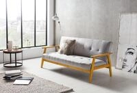 SalesFever Schlafsofa 190 x 85 x 81 cm Webstoff 373859