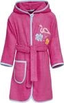 Playshoes Frottee-Bademantel Flamingo 340018