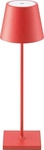 Sigor 4545901, Sigor Akkuleuchte Akku-Tischleuchte Nuindie USB-C 380mm feuerrot 2,2W