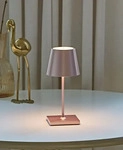 Sigor 4548101, Sigor Akkuleuchte Akku-Tischleuchte Nuindie mini USB-C rosegold 2,2W
