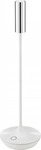 Sigor 4564601, Sigor Akkuleuchte Akku-Tischleuchte Nucandle keramikwei&szlig;/chrom 1,6W