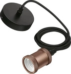 Philips 62405700, Philips Pendelleuchte CORD/VIN/E27/rose gold 1CT EU
