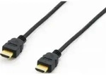 Equip HDMI Anschlusskabel HDMI-A Stecker 1.80 m Schwarz 119350 4K UHD, vergoldete