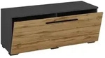 Holz TV Lowboard M&ouml;bel Fernsehschrank Arila S