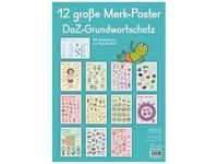 12 große Merk-Poster DaZ-Grundwortschatz - Redaktionsteam Verlag an der Ruhr