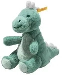 Steiff 067242 - Joshi Baby T-Rex, sitzend, Pl&uuml;sch, hellgr&uuml;n, 16 cm