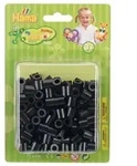 HAMA Maxi Blister-Packung mit 250 Perlen Schwarz