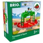 BRIO World - Lok-Drehscheibe mit Kontrollbr&uuml;cke