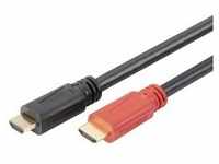 DIGITUS HDMI Anschlusskabel High Speed Ethernet + Signalverstärke