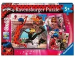 Puzzle Ravensburger Unsere Helden Ladybug und Cat Noir 3 X 49 Teile