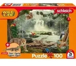 Wild Life, Im Regenwald, 100 Teile, mit Add-on (eine Original Figur Krokodiljunges)