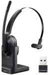 EKSA H5 On Ear Headset Bluetooth&reg; Schwarz Mikrofon-Rauschunterdr&uuml;ckung, Noise